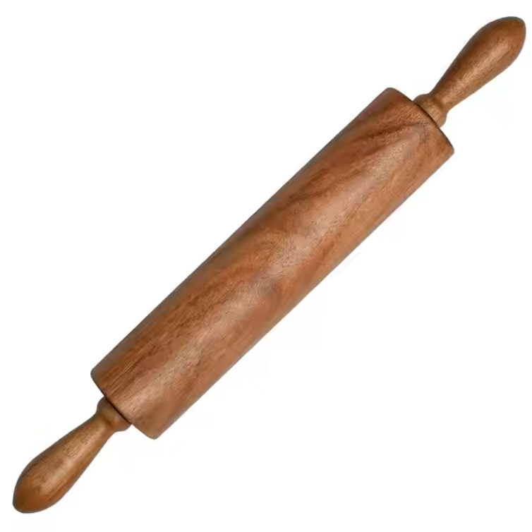 Wooden Rolling Pin Natural Beech Wood One piece Wooden Rolling Pin Best Premium Quality Hot Sell
