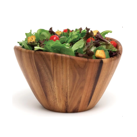Large Wave Bowl with salad bowl