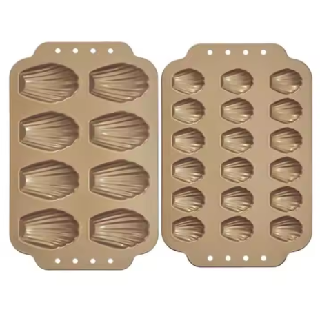 Hot sale madeleine baking pan shell cake molds customized cake baking tray