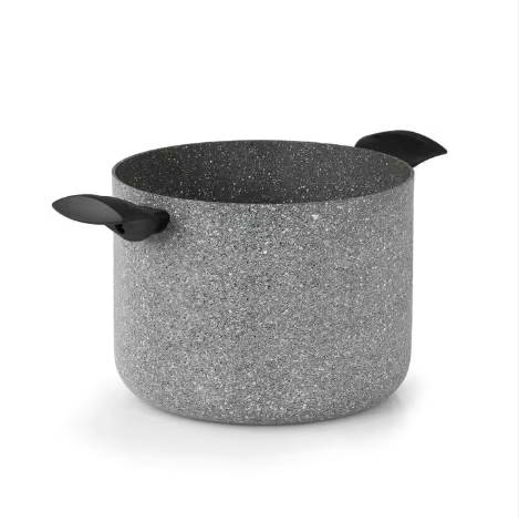 High Quality Non-Stick Metal Stock Pot for Boiling and Versatile Uses