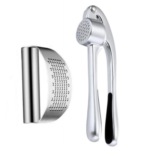 Garlic pressing tool set